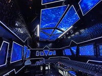 Pantalla digital LED para publicidad en club nocturno, pantalla led de 3 y 4 D