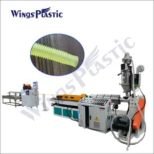 Medical usage plastic pipe extrusion machine plastic corrugated pipe machine extruder plastic pipe machine