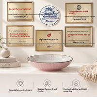 Assiettes en argile élégantes, ensemble de bols vintage, assiettes rustiques pour l'été, bols à salade, tous types, originaux, grande fabrication
