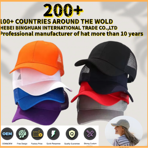 Wholesale Street Sporty Common Quick Dry Mesh Golf Cap Hole Perforated <strong>Design</strong> Custom Baseball Cap PVC <strong>Patch</strong> Printing Embroidery - Product Image 6
