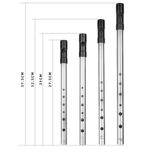 Apito de flauta irlandesa naomi, presente para crianças, flauta c/d/<span class=keywords><strong>bb</strong></span>/be, instrumento de flauta com 6 furos, liga de alumínio profissional - Product Image 3