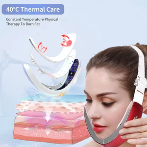 เครื่องนวดหน้าไฟฟ้า V-Face เครื่องลดการสั่นสะเทือนลดคางสองชั้น V-line <span class=keywords><strong>ยก</strong></span><span class=keywords><strong>แก้ม</strong></span>ขึ้น - Product Image 4
