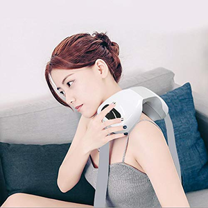 Ceinture de massage électrique intelligente avec vibration réglable des vertèbres cervicales, masseur pour le cou et les épaules - Product Image 3