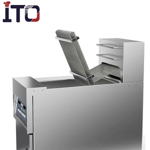 Friggitrice elettrica ad alta efficienza per controllo verticale computerizzato commerciale 28L - Product Image 5