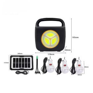 Multifunctional Mini USB Rechargeable LED Light Solar Panel System New Product for Campervan Garden Road Use IP65 Rated - Product Image 3