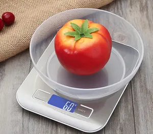长协食品秤自动化5公斤不锈钢重量智能食品秤etekcity