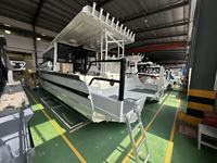 Bateau de pêche en aluminium Gospel Boat 7,5 m Easy Craft XL, bateau rapide, bateau de plaisance