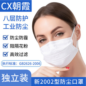 หน้ากากกันฝุ่น Chaoxia 2002 Kn95 แบบคล้องหู ป้องกันมลพิษ สำหรับงานอุตสาหกรรม - Product Image 4