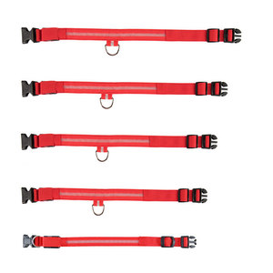 Conjunto de Accesorios para Mascotas, Correa de <span class=keywords><strong>Collar</strong></span> para Perro, Suave, Impermeable, Recubierto de PVC, Arnés para Perros Pequeños, Medianos y Grandes - Product Image 6