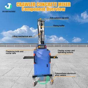 Machine à projeter du mortier de ciment à haute efficacité, machine à enduire au ciment à vendre - Product Image 5