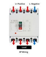 Interruptores de Circuito en Miniatura HUIDICH PJM3EL-250-4300 Certificados para el Hogar, 5-60A, 10Ka, 400V, Mcb