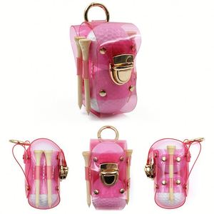 Bolsa Mini Transparente de PVC, Bolsa Portátil para Pelotas de Golf con Soporte para Tees - Product Image 2