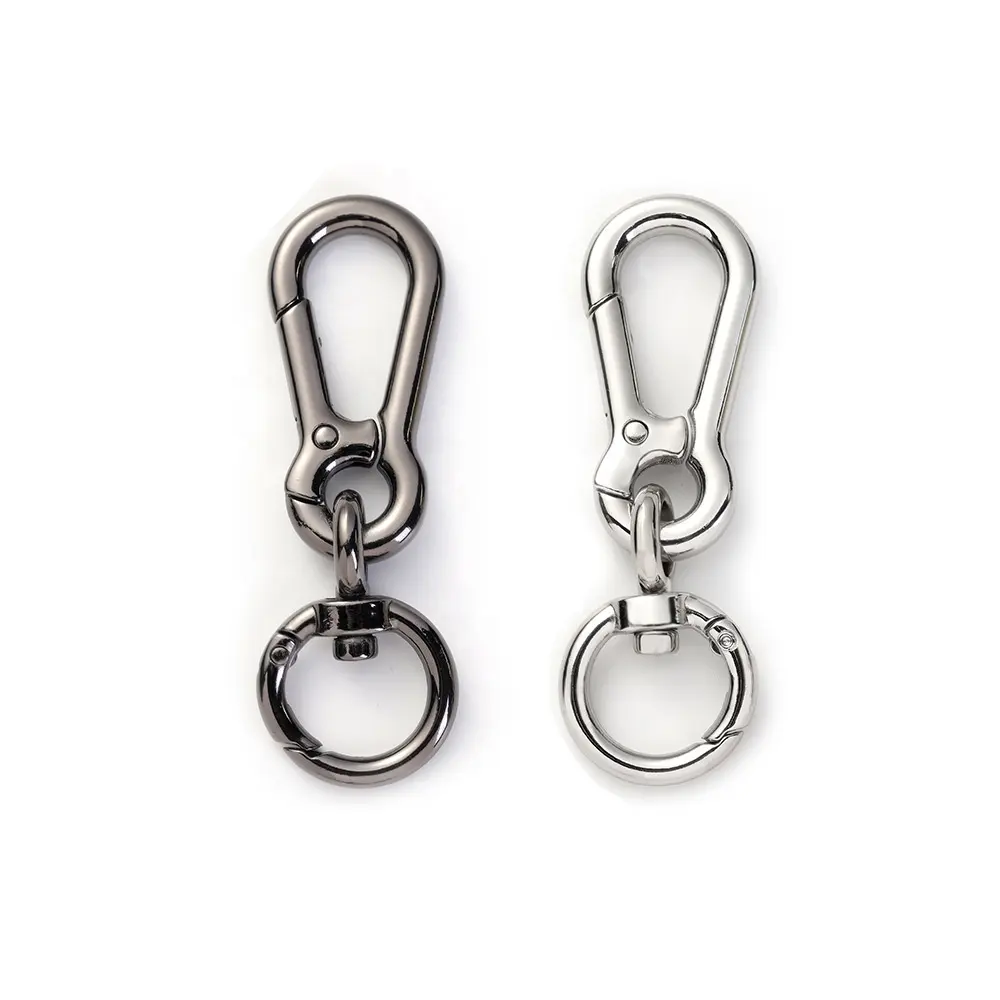 Bags accessories wholesalers personalized handbag hook brass clasp snap hook metal swivel hook for bag
