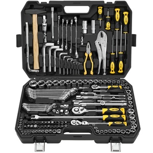 150 Mảnh Cơ Học Công Cụ Thiết Lập Với Lưu Trữ Trường Hợp Và 47T Ratchet Cờ Lê Trong Trường Hợp Di Động Hộp Công Cụ - Product Image 1