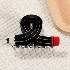 Pinzas para el pelo acrílicas divertidas <span class=keywords><strong>de</strong></span> simulación personalizada para mujeres y niñas, pinzas para el pelo bonitas <span class=keywords><strong>de</strong></span> alta calidad, accesorios para el <span class=keywords><strong>cabello</strong></span> para volver a la escuela - Product Image 5