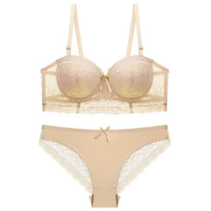 Phụ nữ tùy chỉnh áo ngực và panty Set với push up thiết kế ren độn áo ngực Set 36C Kích thước áo ngực cho sexy người phụ nữ - Product Image 5
