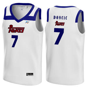 Camiseta de Baloncesto Personalizada para Hombre con Diseño de <span class=keywords><strong>TEKA</strong></span> y Doncic, Camiseta Deportiva Transpirable y Cómoda para Entrenamiento - Product Image 2