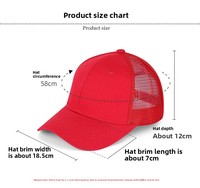 Lot de six casquettes de baseball vierges tissées pour hommes, ajustables, pour la publicité, toutes saisons, protection solaire, voyage