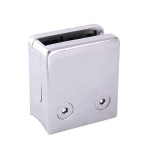 Aleader – <span class=keywords><strong>Pince</strong></span> de fixation moderne et réglable en acier inoxydable <span class=keywords><strong>pour</strong></span> garde-corps en <span class=keywords><strong>verre</strong></span> sans cadre et balcon en <span class=keywords><strong>verre</strong></span> - Product Image 4