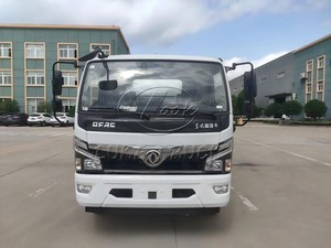 รถบรรทุกน้ำมันอะลูมิเนียมอัลลอยด์สมรรถนะสูงสำหรับขาย รถบรรทุกน้ำมัน 2-8 ตัน พร้อมเกียร์ธรรมดา รถบรรทุกพิเศษแบบอัตโนมัติเต็มรูปแบบ - Product Image 3