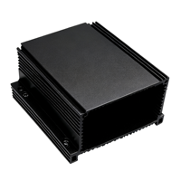 Boîtier en profilé d'aluminium pour dissipation thermique, boîtier de carte PCB en alliage d'aluminium avec ailettes de refroidissement pour la surveillance de l'alimentation électrique