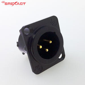 ตัวเชื่อมต่อ XLR แบบ 3 ขา คุณภาพสูง พร้อมตัวเรือนสีดำ ผลิตภัณฑ์ระดับพรีเมียมในหมวดหมู่ตัวเชื่อมต่อ - Product Image 6