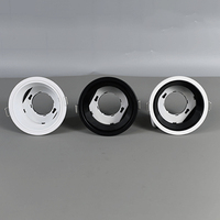Boîtier de downlight LED GX53 en fer, cadre encastré avec douille, luminaire de plafond compatible avec les ampoules GX53 standard