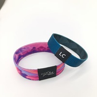 Bracelet multifonctionnel extensible élastique personnalisé pour l'entrée dans un festival de musique électrique