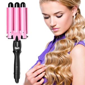 Bâton <span class=keywords><strong>de</strong></span> <span class=keywords><strong>curling</strong></span> à trois tubes attelle ondulée à l'eau tête <span class=keywords><strong>de</strong></span> curl d'oeuf grande perm <span class=keywords><strong>de</strong></span> <span class=keywords><strong>curling</strong></span> bâton <span class=keywords><strong>de</strong></span> <span class=keywords><strong>curling</strong></span> électrique fer à friser - Product Image 6