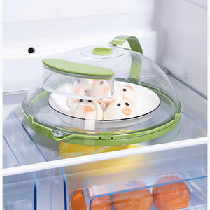 Ustensiles de cuisine ustensiles de cuisson couvercles cuisine salle à manger couvercle anti-éclaboussures transparent Tapa Para Dentro micro-ondes couvercle alimentaire avec vapeur d'eau et poignée - Product Image 5