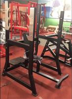 Presse d'épaule verticale multifonctionnelle Machines de gymnastique à domicile chargées sur plaque pour l'entraînement en force et le banc d'haltérophilie