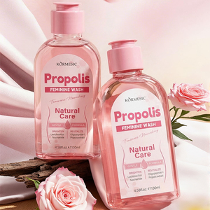 Kormesic - Espuma de Lavado Íntimo Femenina con Propóleo, 130 ml, Cuidado Íntimo Femenino, Vegano, Natural, Productos de Higiene Femenina, No Tóxico - Product Image 1