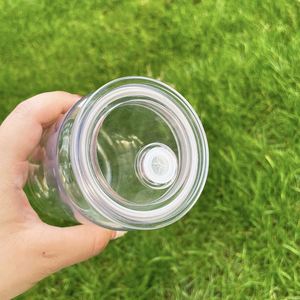 Custom LogoBulk 16Oz Soda Recyclable Acrylic Can Beer Glass Unbreakable Tumbler With Plastic Lid for Uv Dtf <b>Wraps</b> - Product Image 3