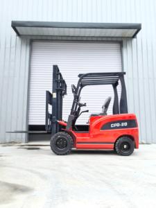 Nouveau chariot élévateur électrique de 1 tonne, 1,5 tonne, 2 tonnes, 2,5 tonnes, 3 tonnes, 3,5 tonnes avec livraison rapide, batterie au lithium pour la <span class=keywords><strong>maison</strong></span>, les restaurants, la vente au détail, les fermes - Product Image 2