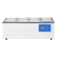 Bain-marie thermostatique de laboratoire à température constante, capacité 2 bacs