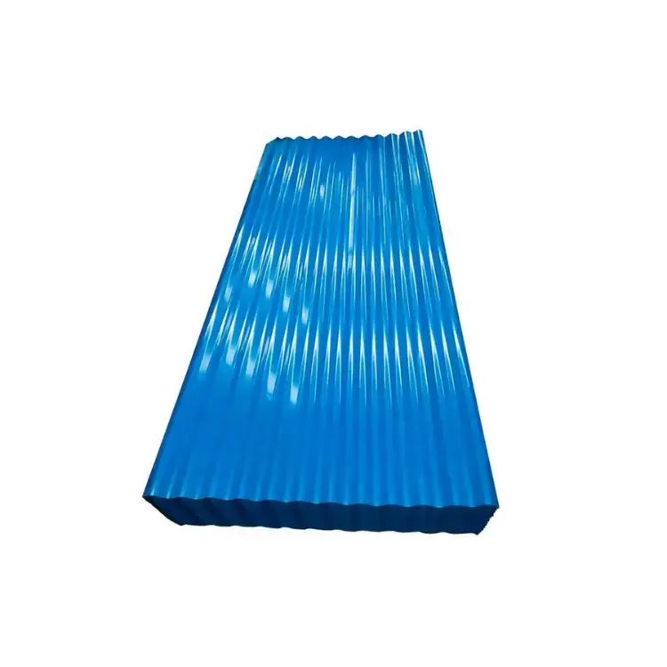 Schlussverkauf PPGI gewelltes verzinktes Stahlblech farbige lackierte Dachplatte Metall Stahl-Dachplatte