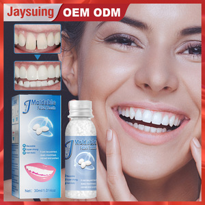 JAYSUING <span class=keywords><strong>Pegamento</strong></span> Sólido de 30 ml para <span class=keywords><strong>Dientes</strong></span> Postizos Temporales, Moldeable, Reutilizable, Multiusos, Accesorios para Blanqueamiento Dental para Maquillaje de Vacaciones - Product Image 2