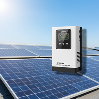 Contrôleur de charge solaire MPPT 100A 12v/24v/36v/48v Intelligent 250v Tension PV pour système solaire