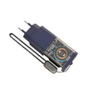 Nuevo Banco de Energía Portátil 2 en 1 con Certificación PSE, Carga Rápida, Apto para Relojes, Magnético, Transparente, Fuente de Alimentación Móvil - Product Image 1