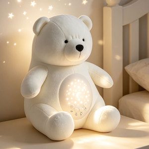 Machine à Sons en Plastique en Forme de Cœur pour Bébés et Enfants, Sons Apaisants, <span class=keywords><strong>Bruit</strong></span> <span class=keywords><strong>Blanc</strong></span>, Berceuses, <span class=keywords><strong>Capteur</strong></span> de Pleurs, Veilleuse LED Étoile - Vente en Gros - Product Image 3