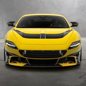 Kit carrosserie en fibre de carbone sèche <span class=keywords><strong>pour</strong></span> <span class=keywords><strong>Ferrari</strong></span> Roma, pare-chocs avant et arrière Roma MSY, jupes latérales, spoilers, capot, lèvre avant Roma, diffuseur - Product Image 2