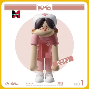 Boîte aveugle de la série Mo médicale créative Professionnels de la santé Figurine Infirmière Médecin Décorations de bureau Jouets drôles Cadeau surprise - Product Image 5