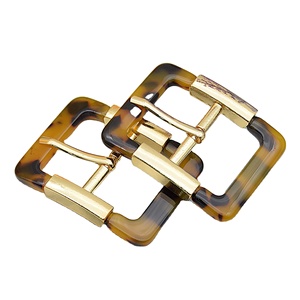 Bukwang Fashion Decorative custom various plastic resin belt buckle for Coat Belt Dress Garments