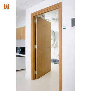 Hiện đại bằng gỗ trước cửa mạnh mẽ khung cách nhiệt năng lượng hiệu quả thời tiết kháng cửa gỗ - Product Image 3