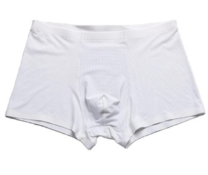 Herren Unterwäsche Boxershorts Atmungsaktives Mesh Eisseide Nahtlos Konvexes Design Sexy Kilot Männer Unterhosen Boxer - Product Image 3