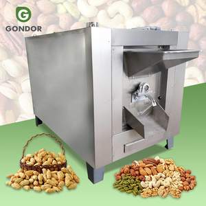 Four à rôtir rotatif électrique commercial multifonctionnel à gaz pour graines, thé, noix, châtaignes et autres fruits à coque - Product Image 1