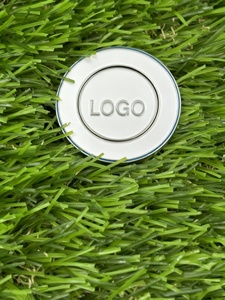 Direkt vom Hersteller: Individuelle Runde Magnetische Metall-Pokerchip Golfball-Marker, Hochzeitsgeschenk, Namensschild-Anhänger, Geringe Mindestbestellmenge - Product Image 1