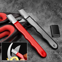 Portable polyvalent outil de jardin aiguiseur lame affûteur couteau sécateurs élagueurs haie cisailles machette tondeuse à gazon lame