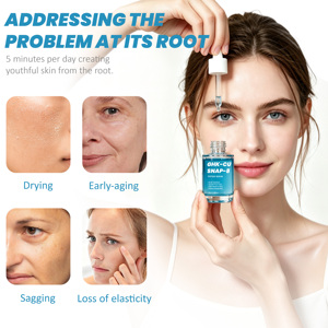 Private Label Blue Copper Peptide Serum Hydrating Smoothing Skin Care Facial <strong>Essence</strong> for Daily Face Nourish <strong>Custom</strong> Logo - Product Image 3