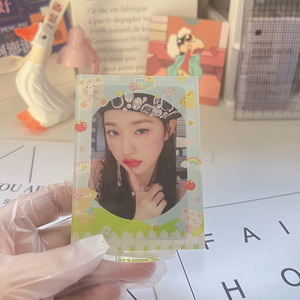 Cadre acrylique standee Original Polaroid Pique-Nique Ours Cadre Photo Acrylique Tiele 3 pouces Carte Insertion Stand - Product Image 5